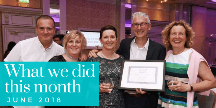 what we did this month - june 2018