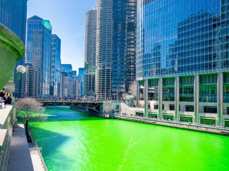 chicago river st patricks day